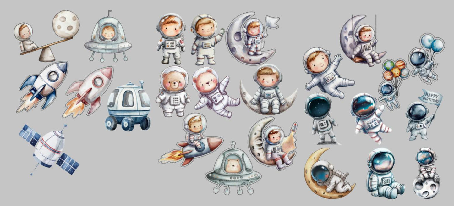 Galaxy Themed Stickers