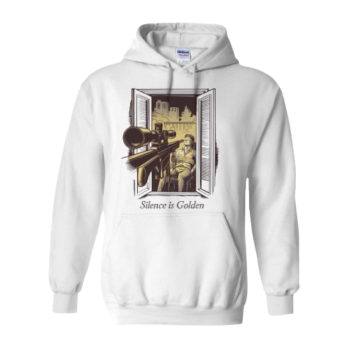 Silence Is Golden Hoodie